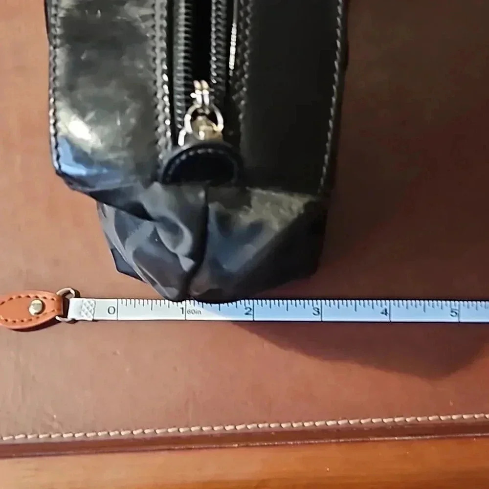 Ferragamo Patent Leather and Nylon Cosmetics Pouch - Picture 3 of 4